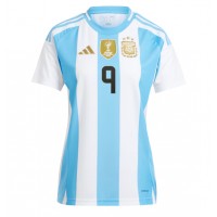 Argentina Julian Alvarez #9 Replika Hemmatröja Dam Copa America 2024 Kortärmad